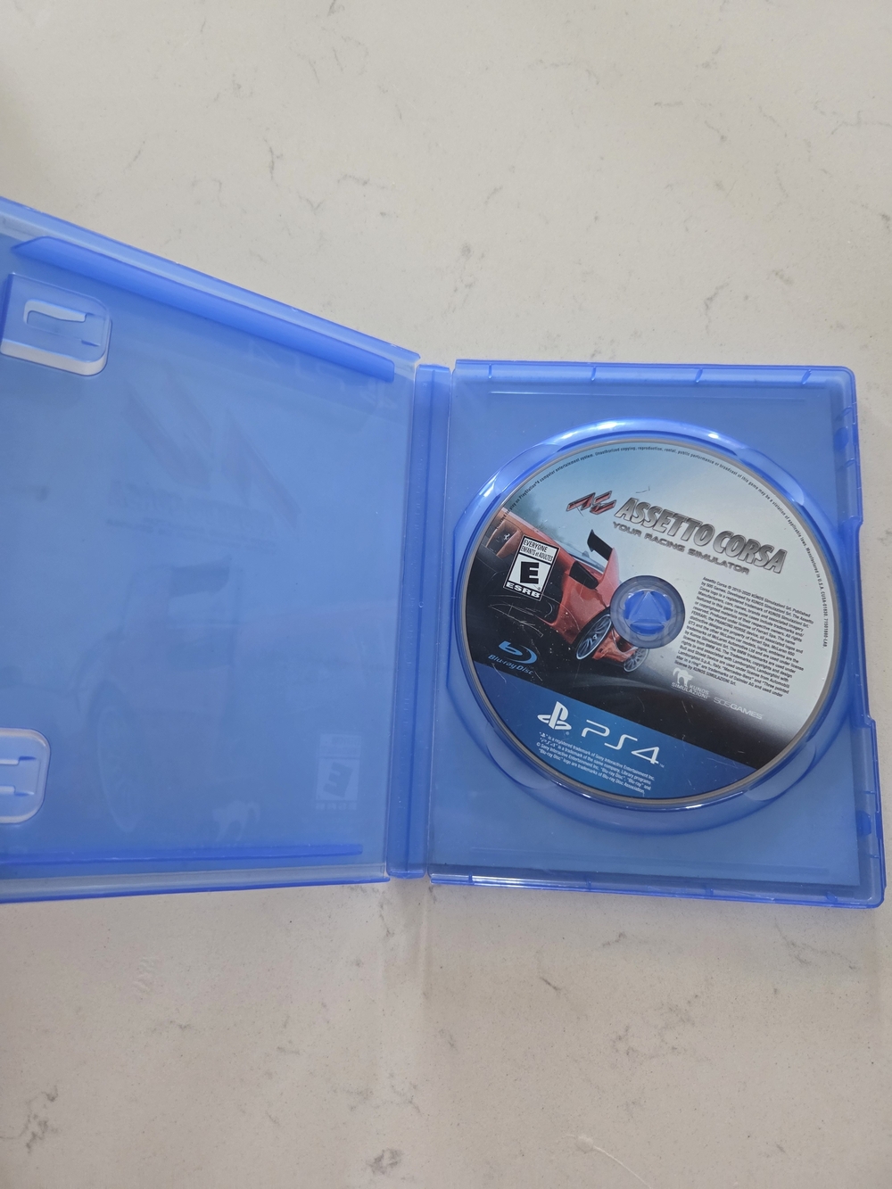 PS4 Assetto Corsa Racing Simulator - Red & Blue Case - Picture 2 of 3